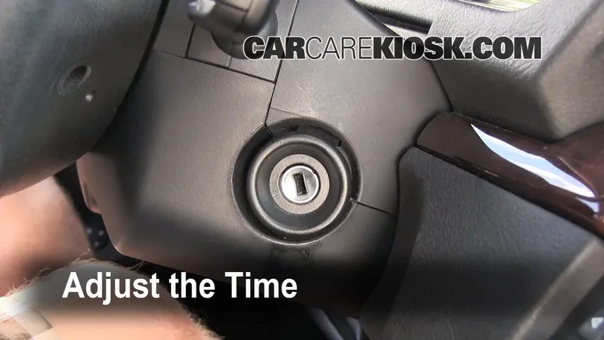 2006 BMW X5 4.4i 4.4L V8 Clock